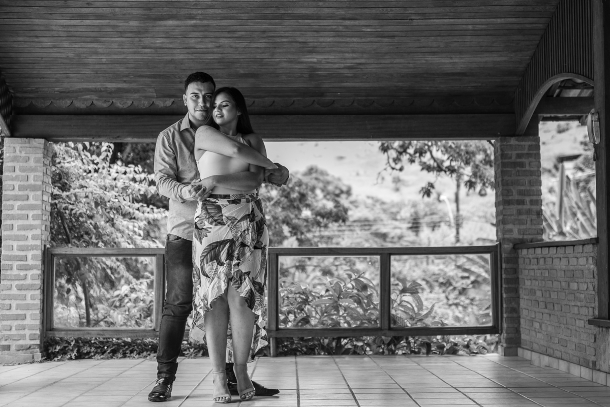 Ensaio Pré Casamento Tayle e Felipe - Estúdio Paradise