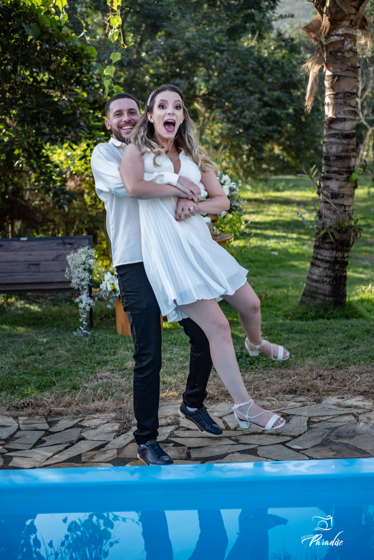 Casamento ao ar livre