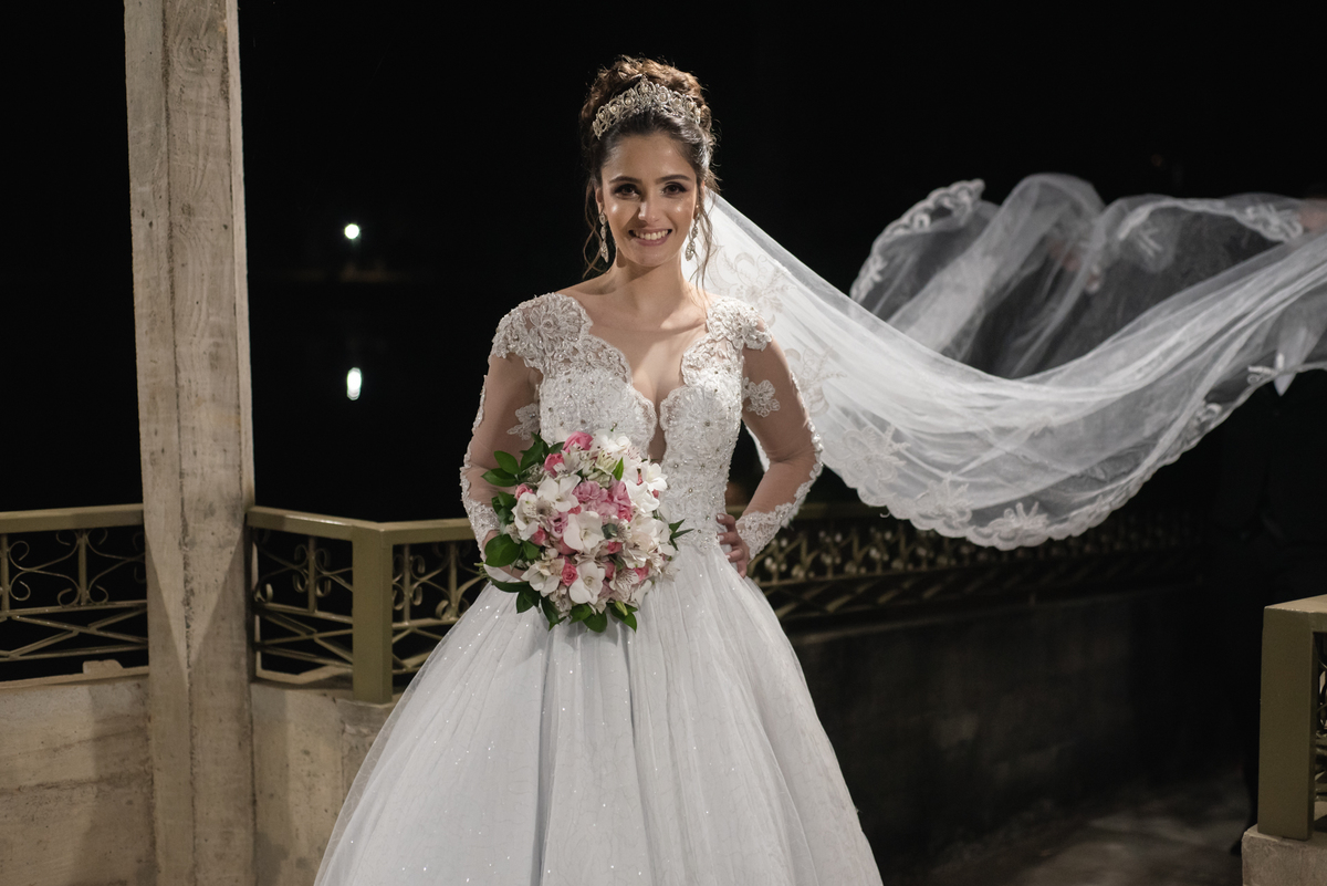 Ensaio noiva noturno