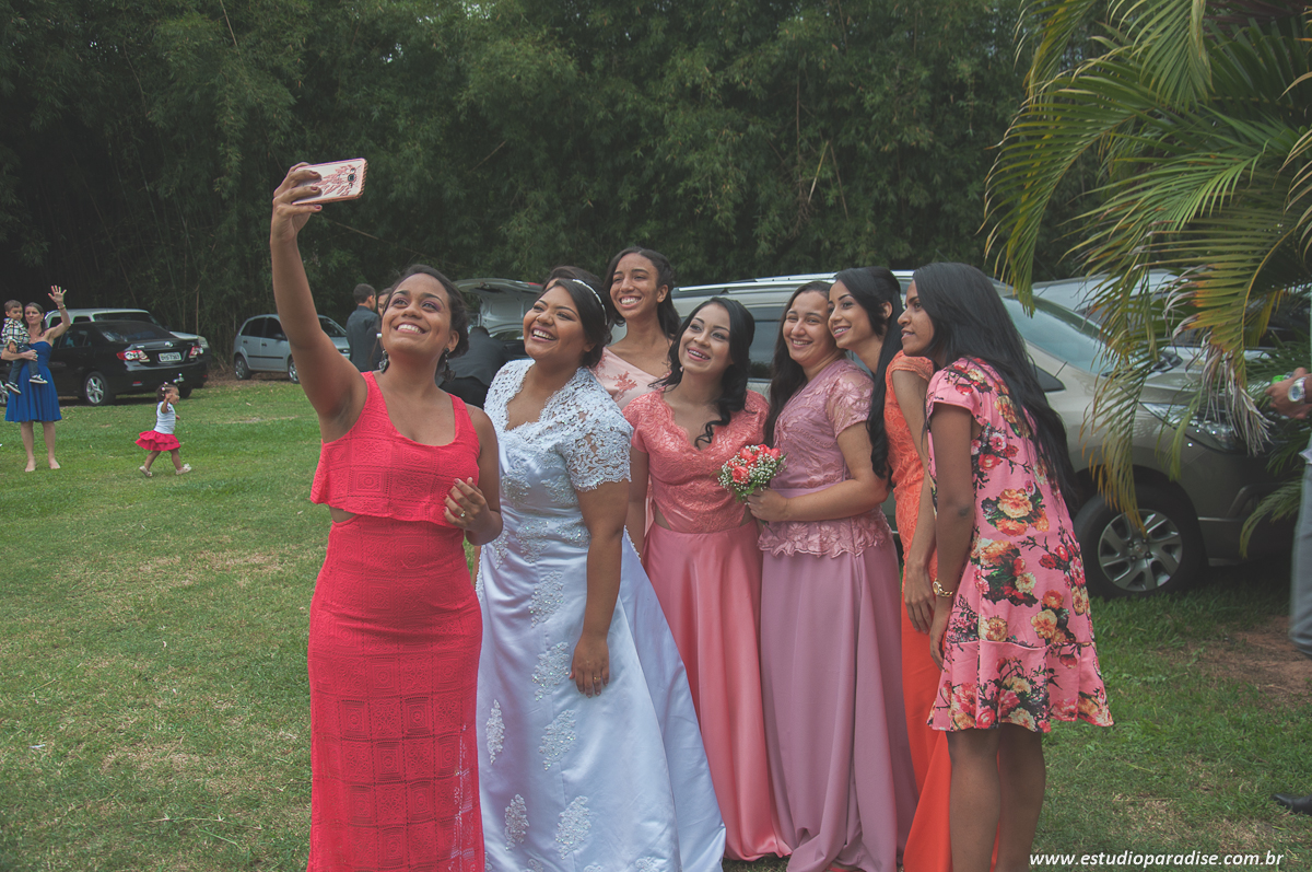 Casamento ao ar livre de dia em Juiz de Fora, Minas Gerais