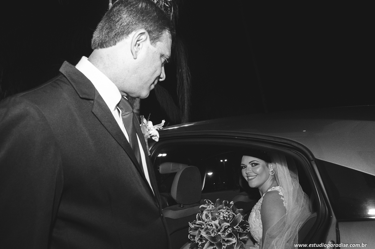 O pai a noiva e muita emoção