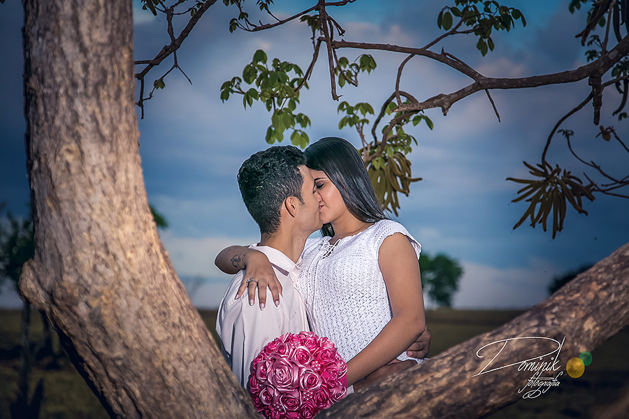 ensaio beijo casal pre casamento dominikfotografia colider arvore paisagem