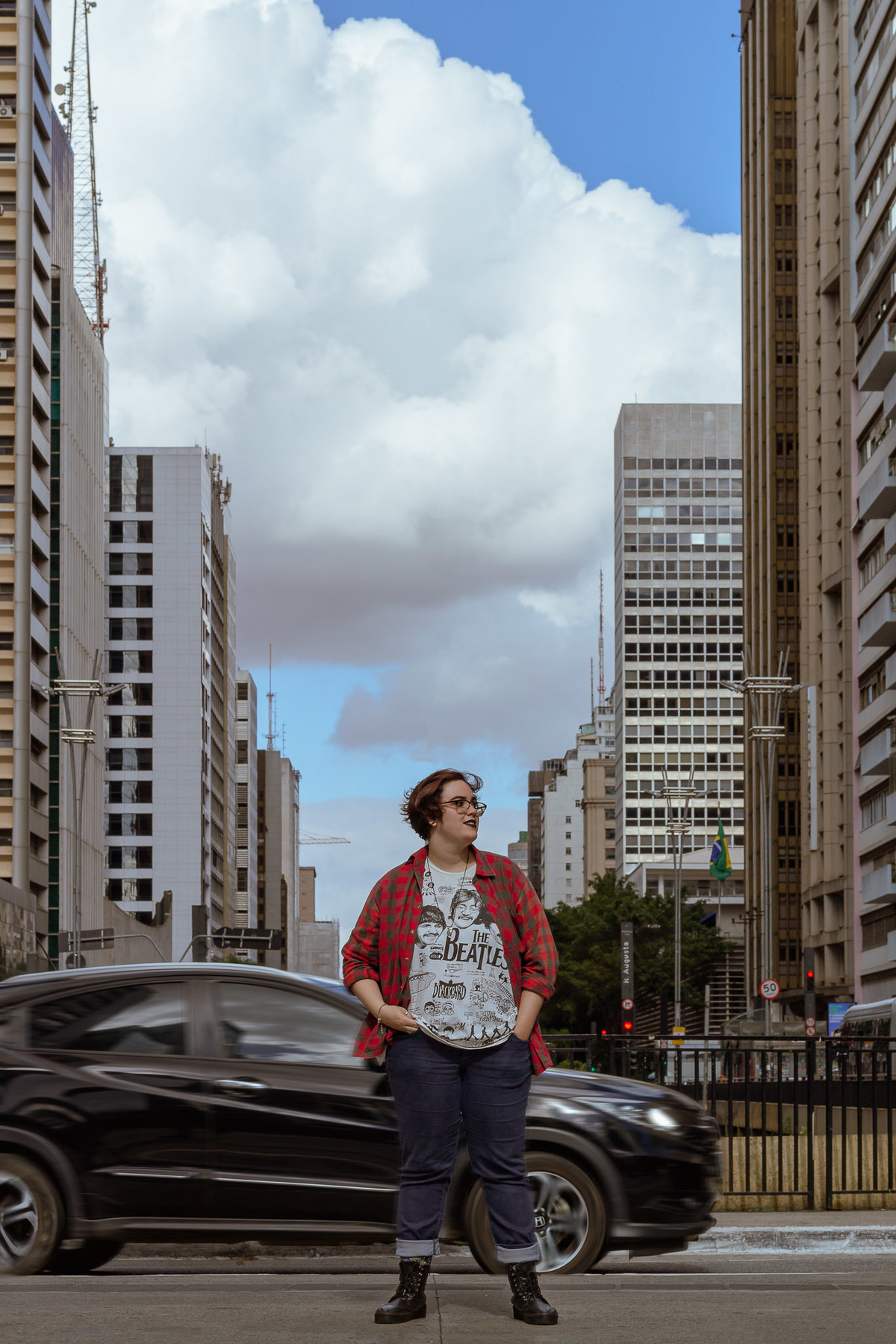 ensaio na avenida paulista