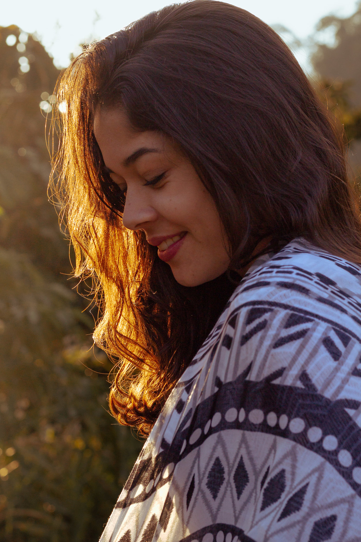 ensaio no final da tarde