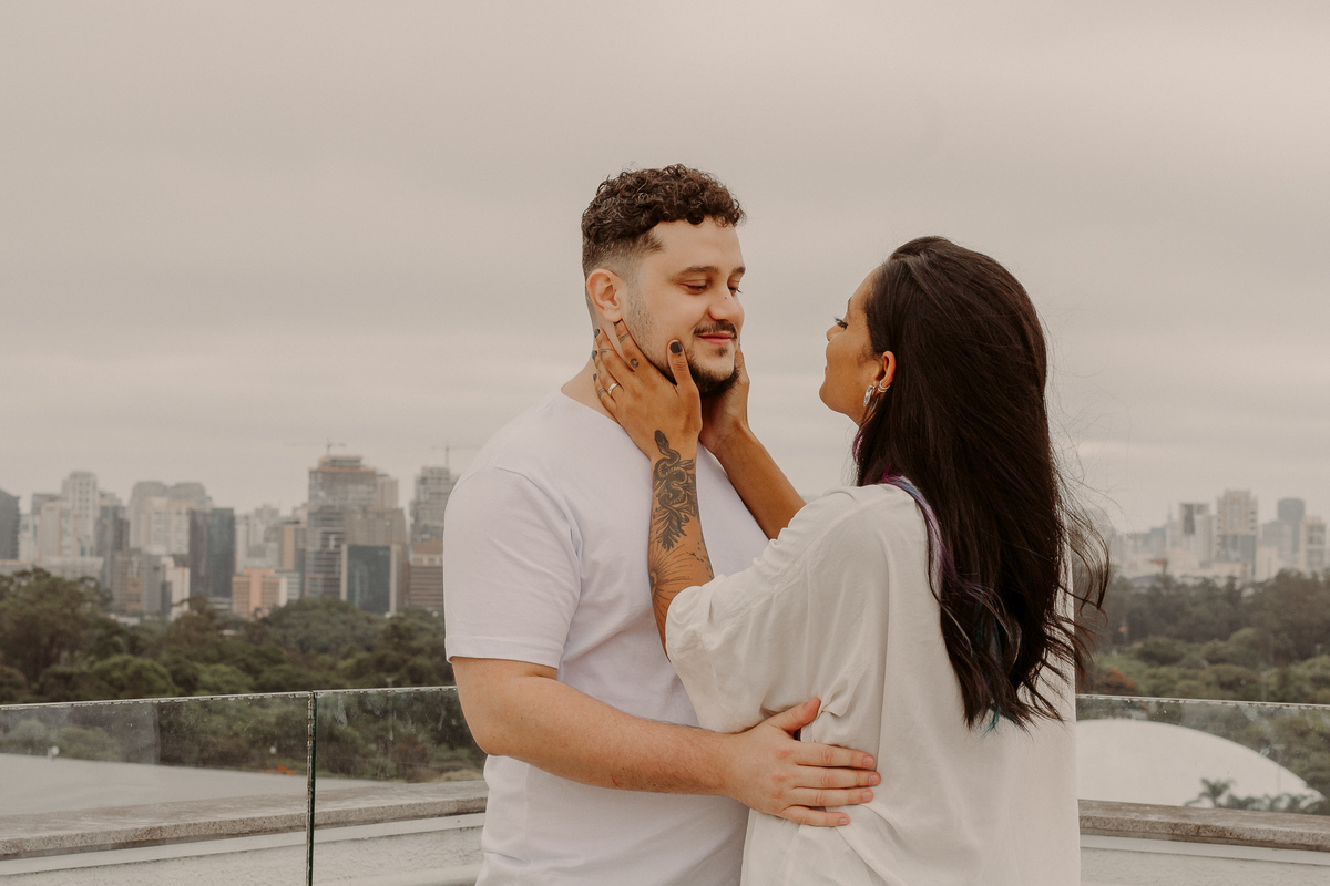 ensaio de casal urbano em SP