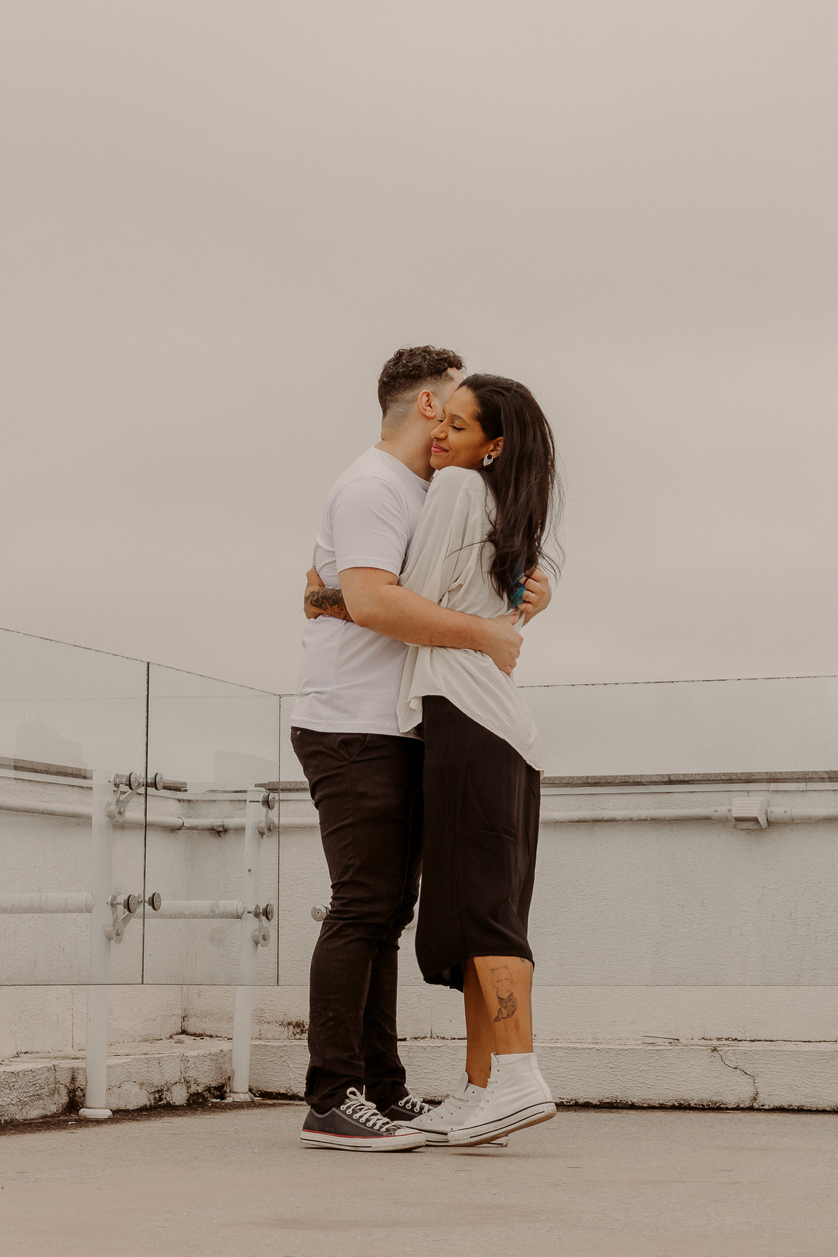 ensaio de casal urbano na cidade de SP