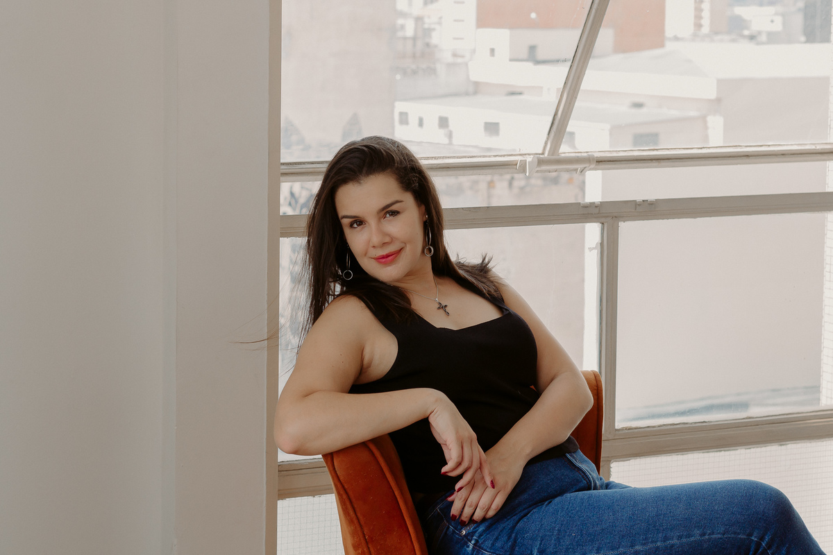 ensaio feminino no centro de são paulo