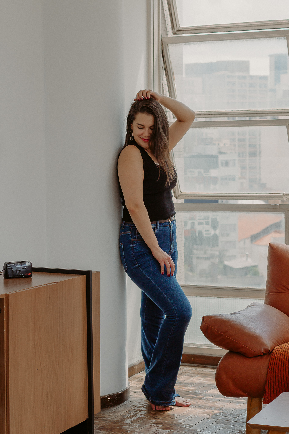 ensaio feminino interno