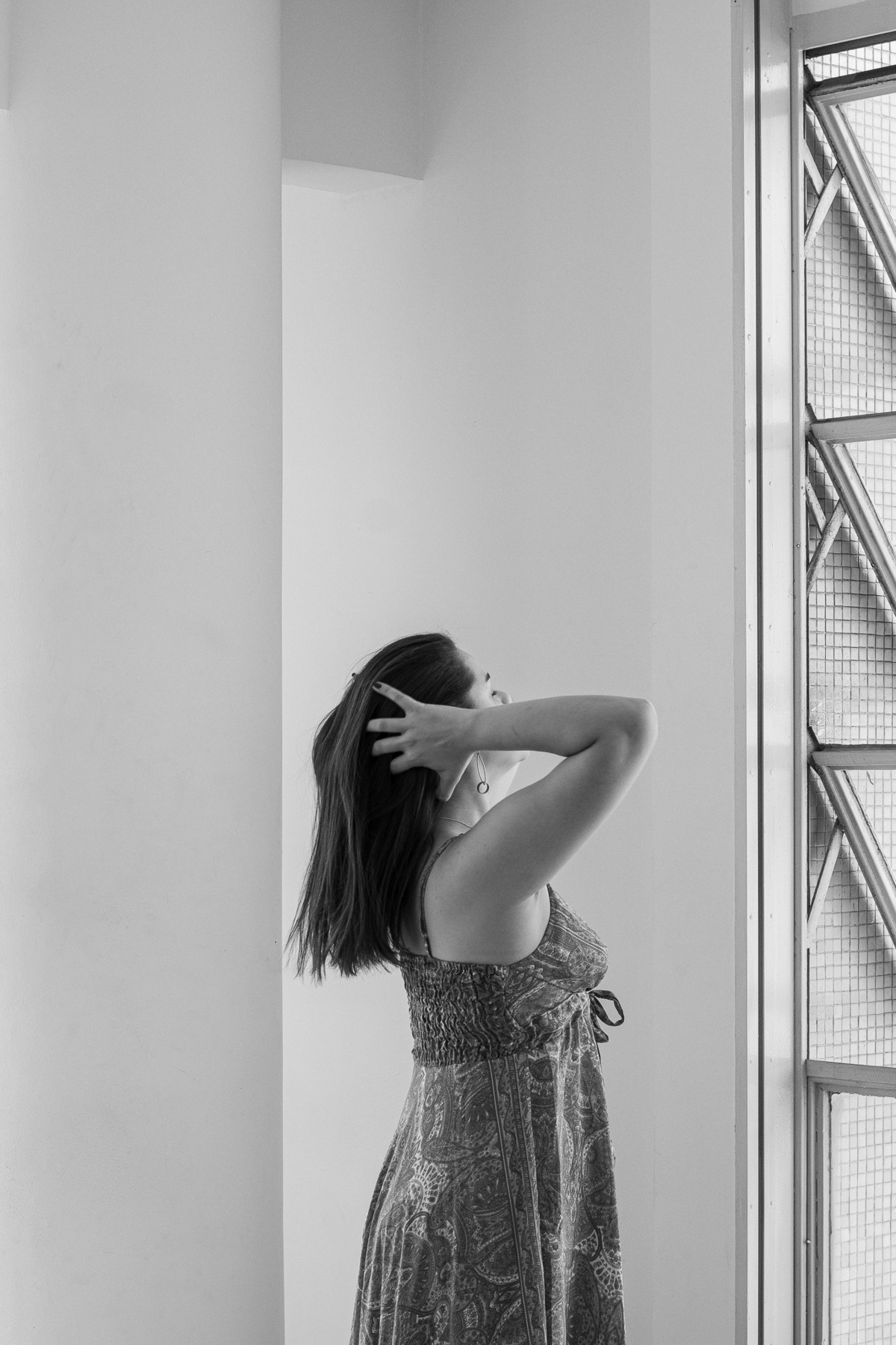 ensaio fotográfico feminino interno no centro de são paulo