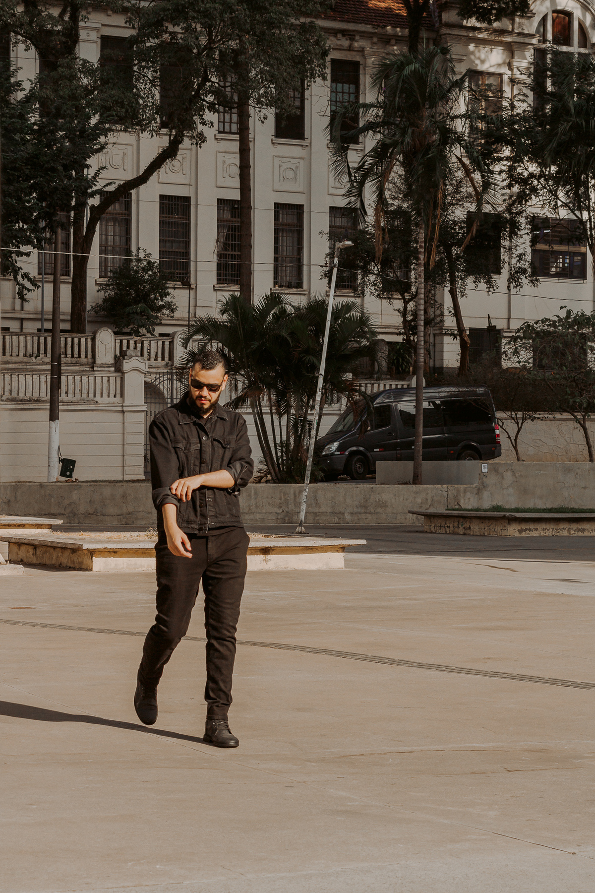 Ensaio masculino estilo rockeiro