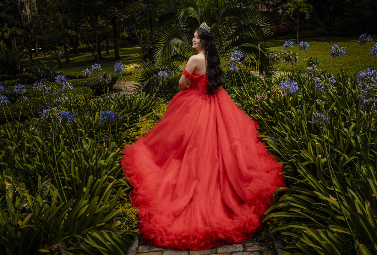 Fotógrafo de quinces Medellín Museo El Castillo