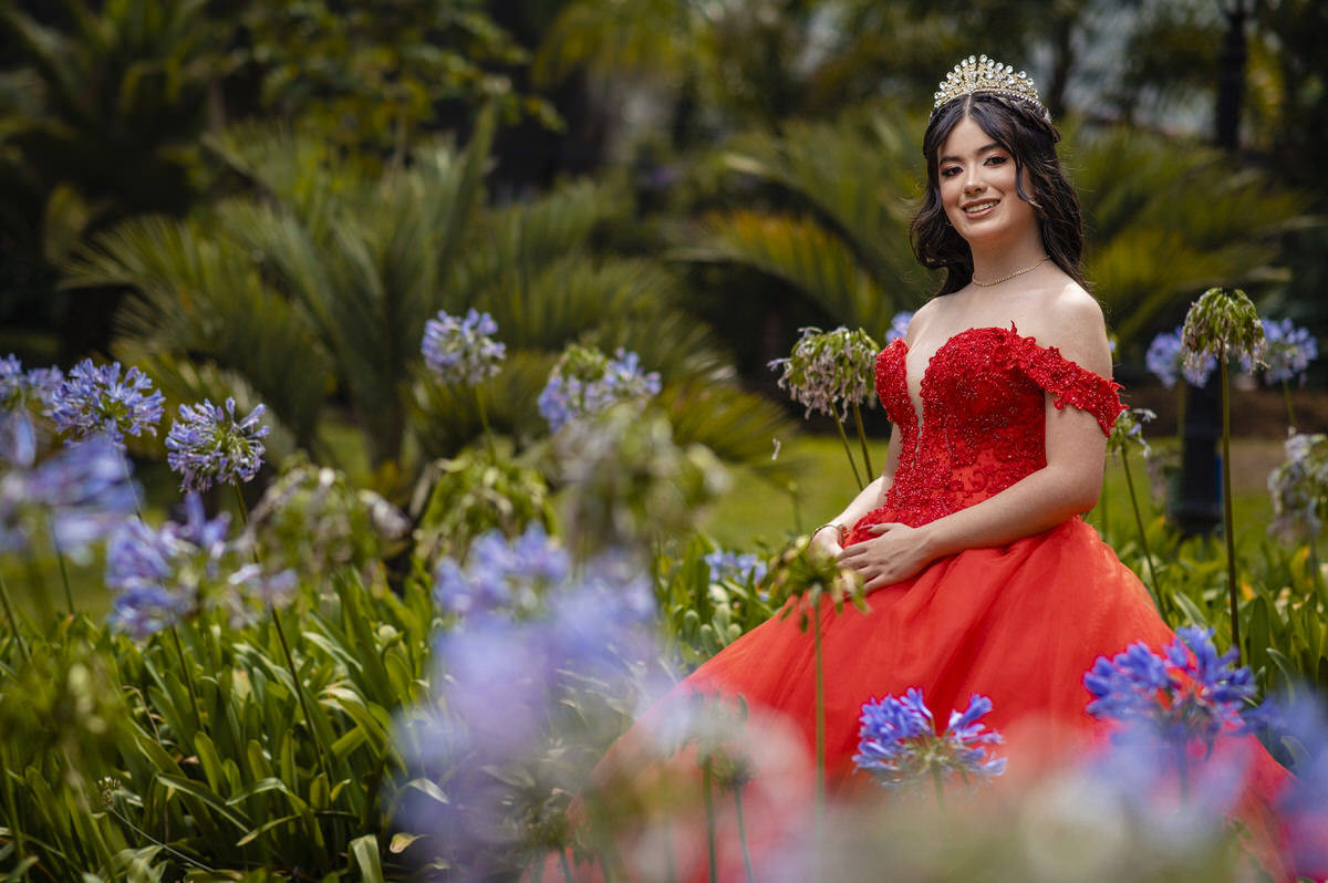 Fotógrafo de quinces Medellín Museo El Castillo