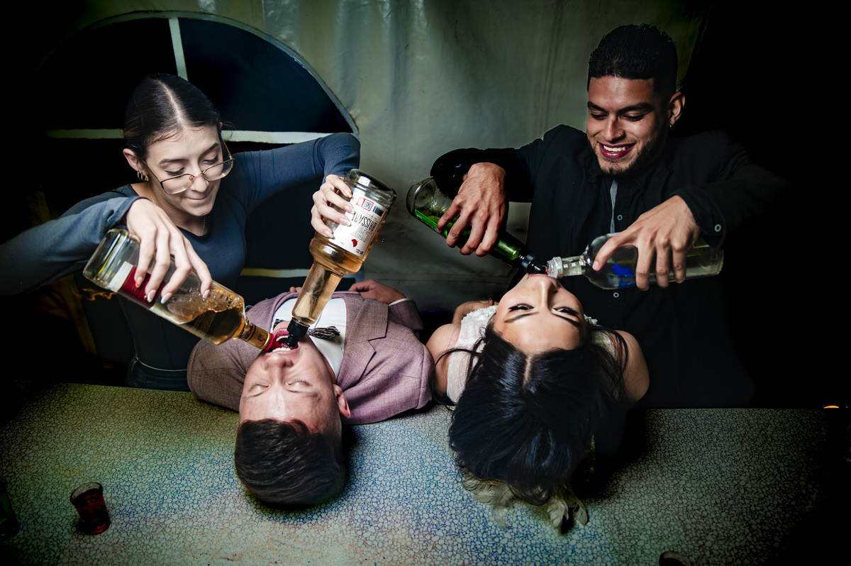 Fotógrafos en el Poblado