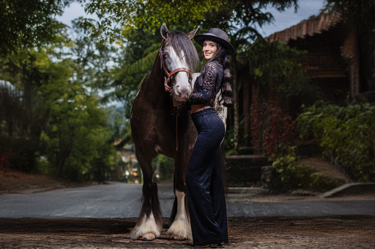 Quinces con caballos