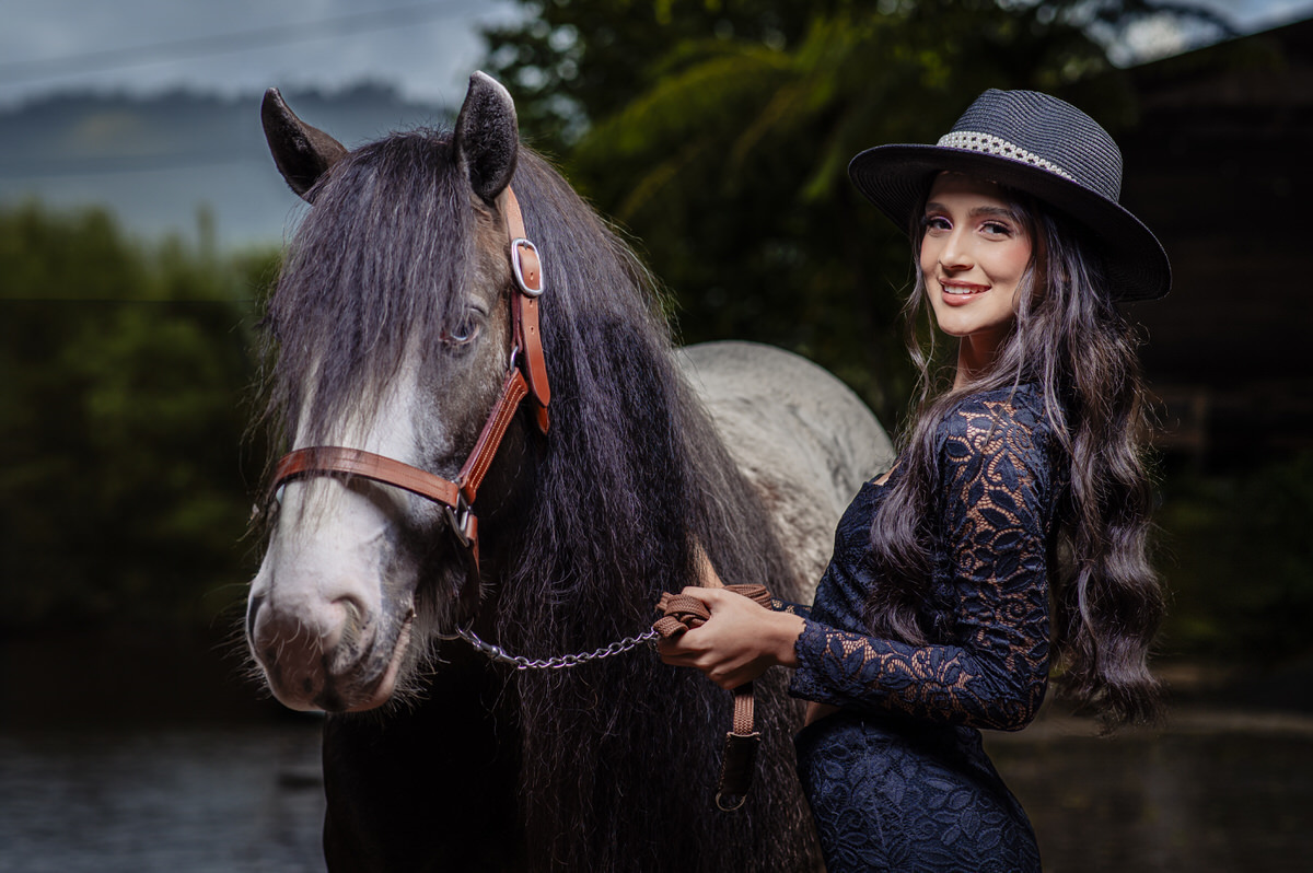 Quinces con caballos