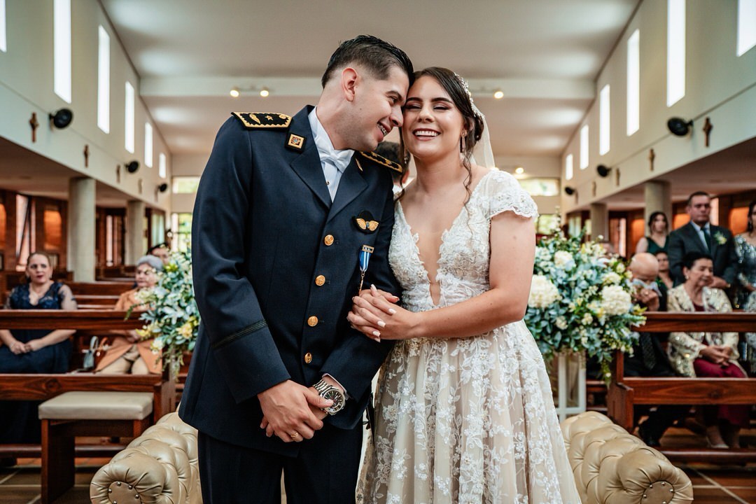 Celebración del sacramento del matrimonio.
