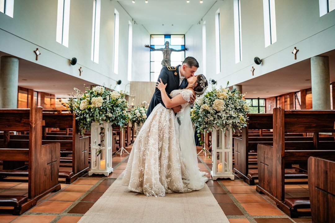 Celebración del sacramento del matrimonio.