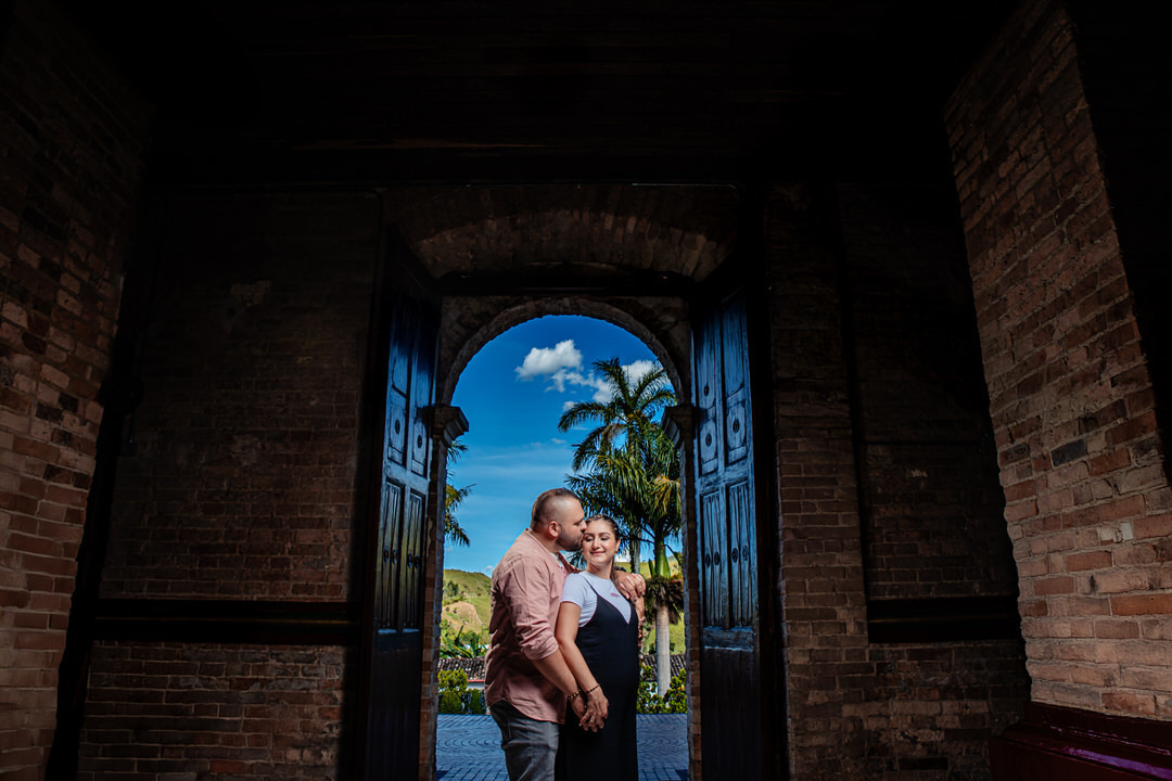 Romantic engagement photos capturing genuine love and connection.