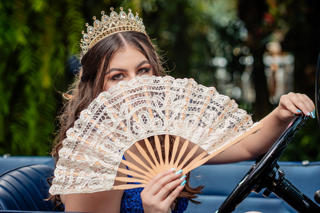 Fotografía artística para celebrar los quince años.