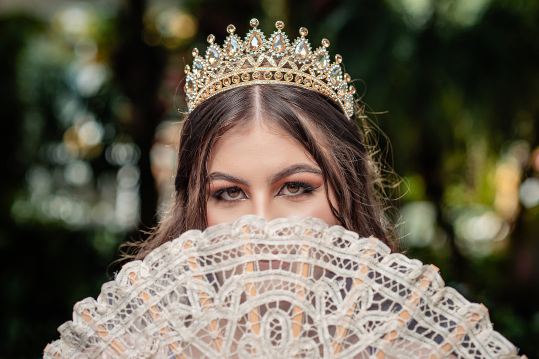 Fotografía artística para celebrar los quince años.
