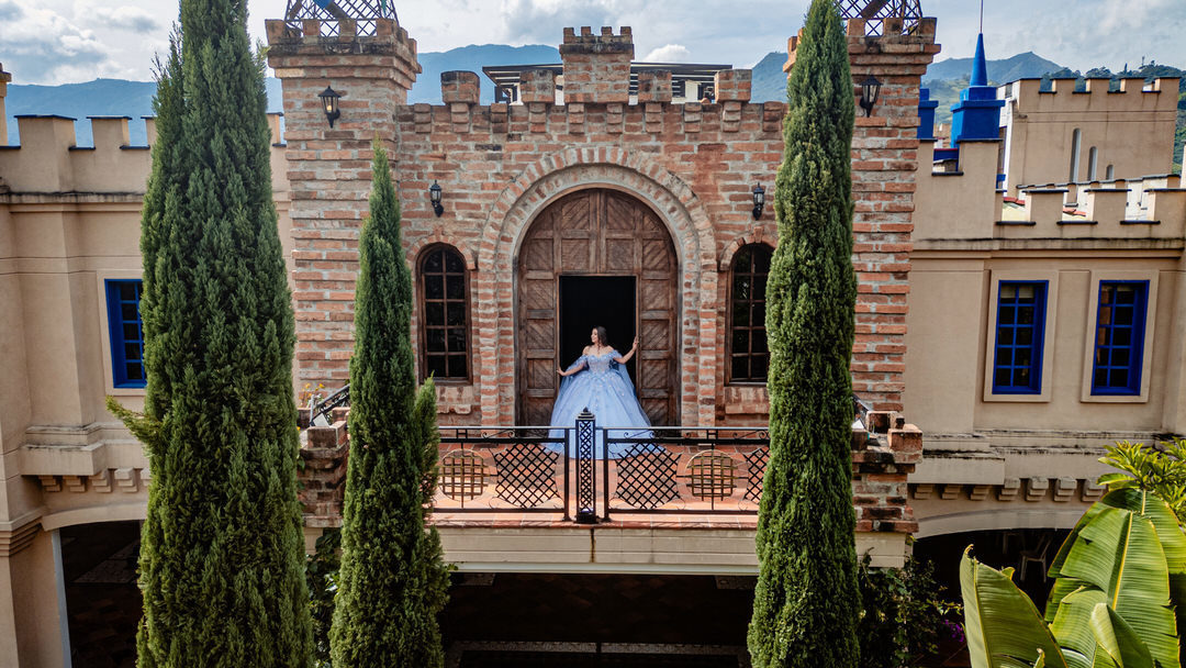Fotografía artística para celebrar los quince años.
