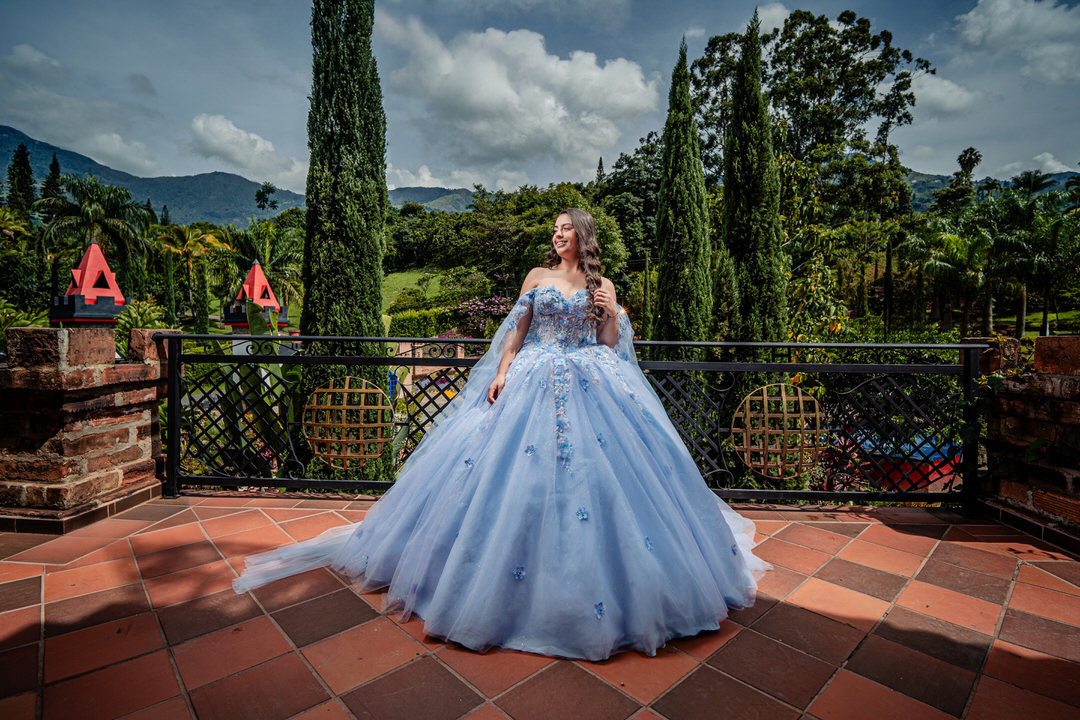 Fotografía artística para celebrar los quince años.