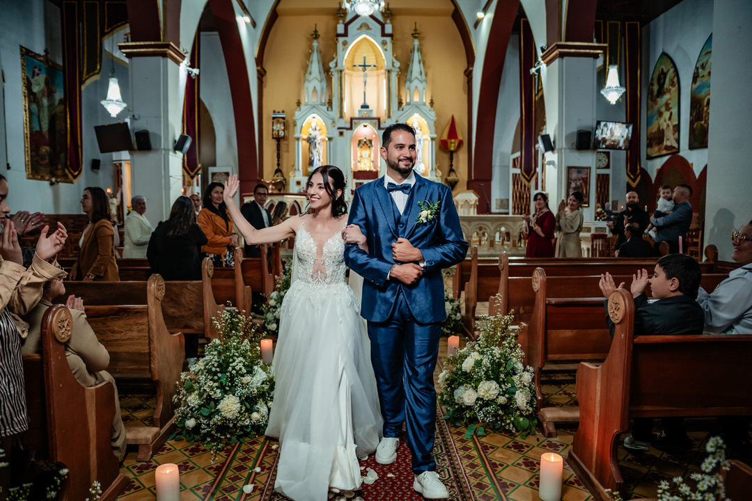 Celebración del sacramento del matrimonio.