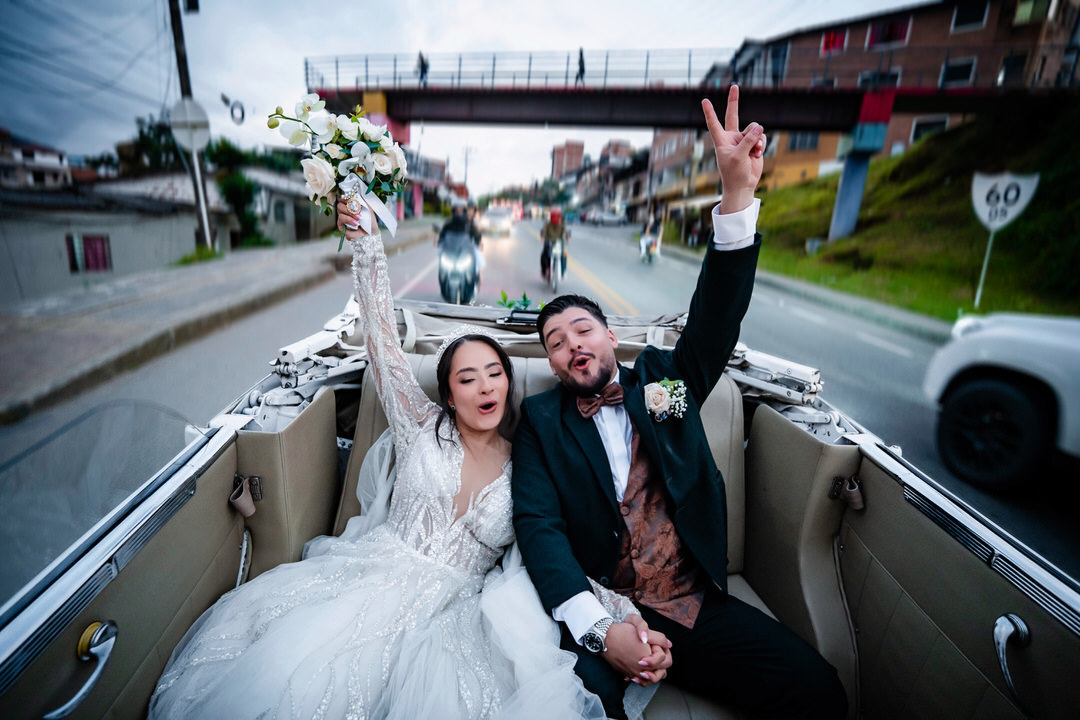 Fotografía profesional de boda en Medellín.