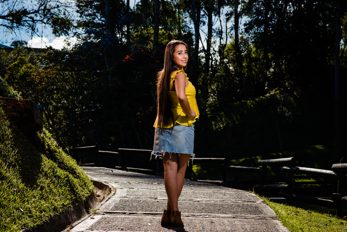 Melisa en sus quince años