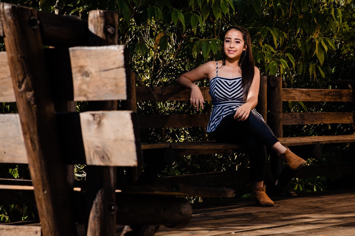 Melisa en sus quince años