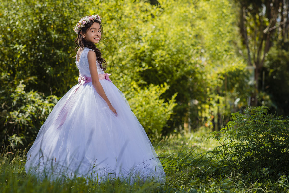 Alegría de recibir su Primera Comunión