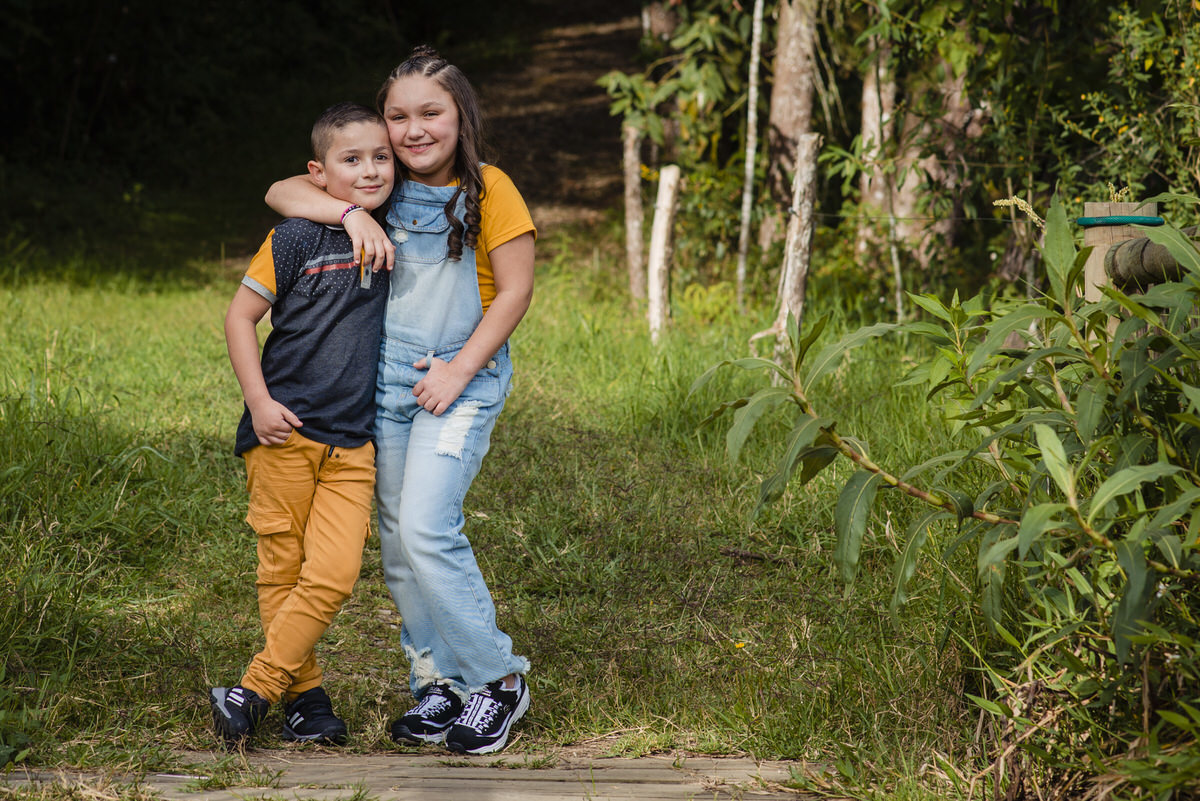 Juliana & Emiliano días antes de su Primera Comunión