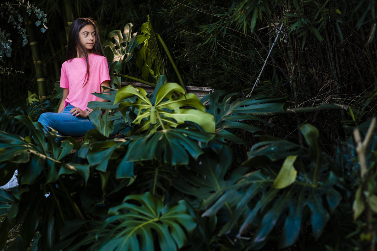 Antes de recibir su Primera Comunión 