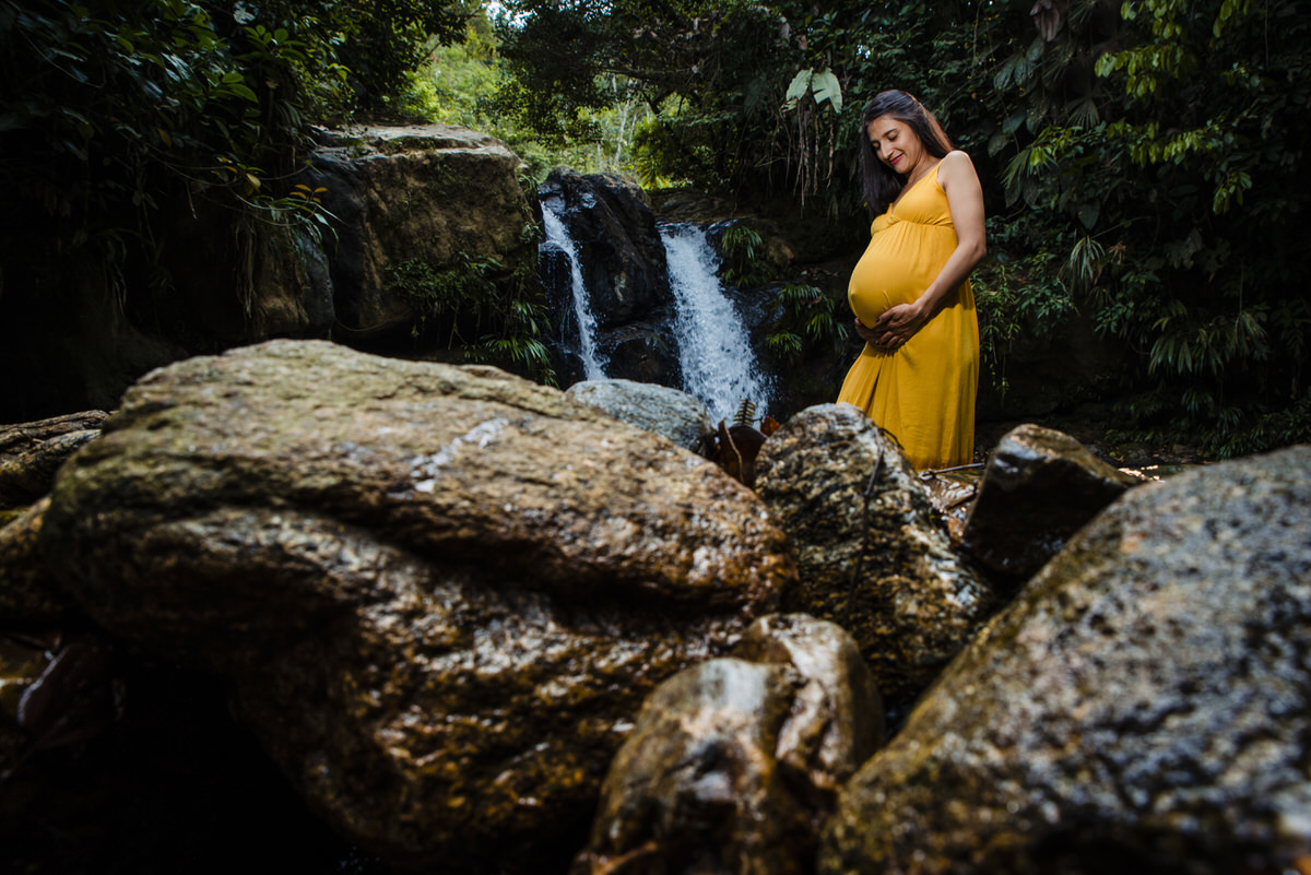 Yomaris, en sesión de maternidad