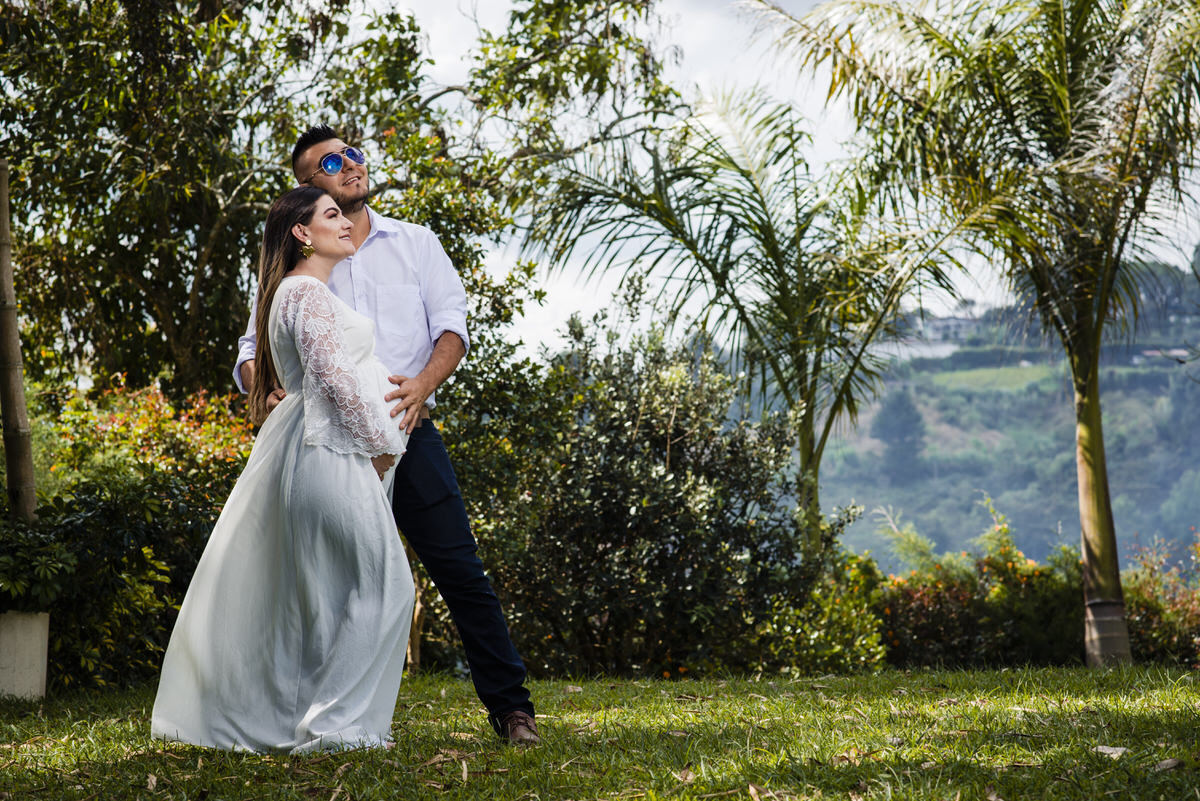 Sesión de maternidad en espera de Victoria