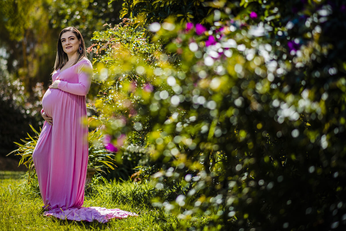 Esperando a victoria con una sesión de maternidad