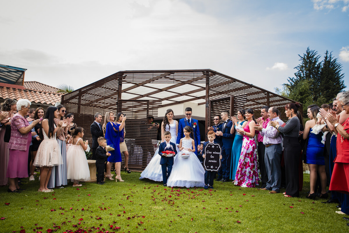 Boda de Angie y Estiven en Bogotá