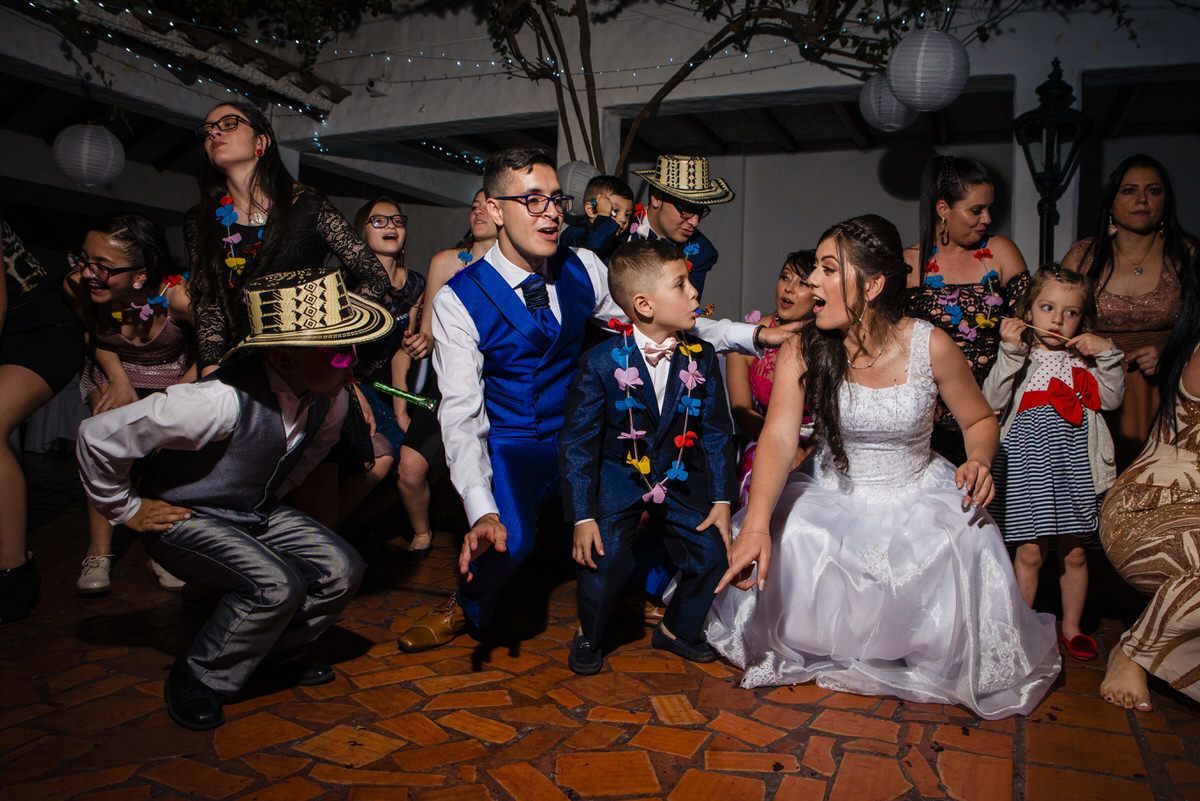 Boda de Angie y Estiven en Bogotá