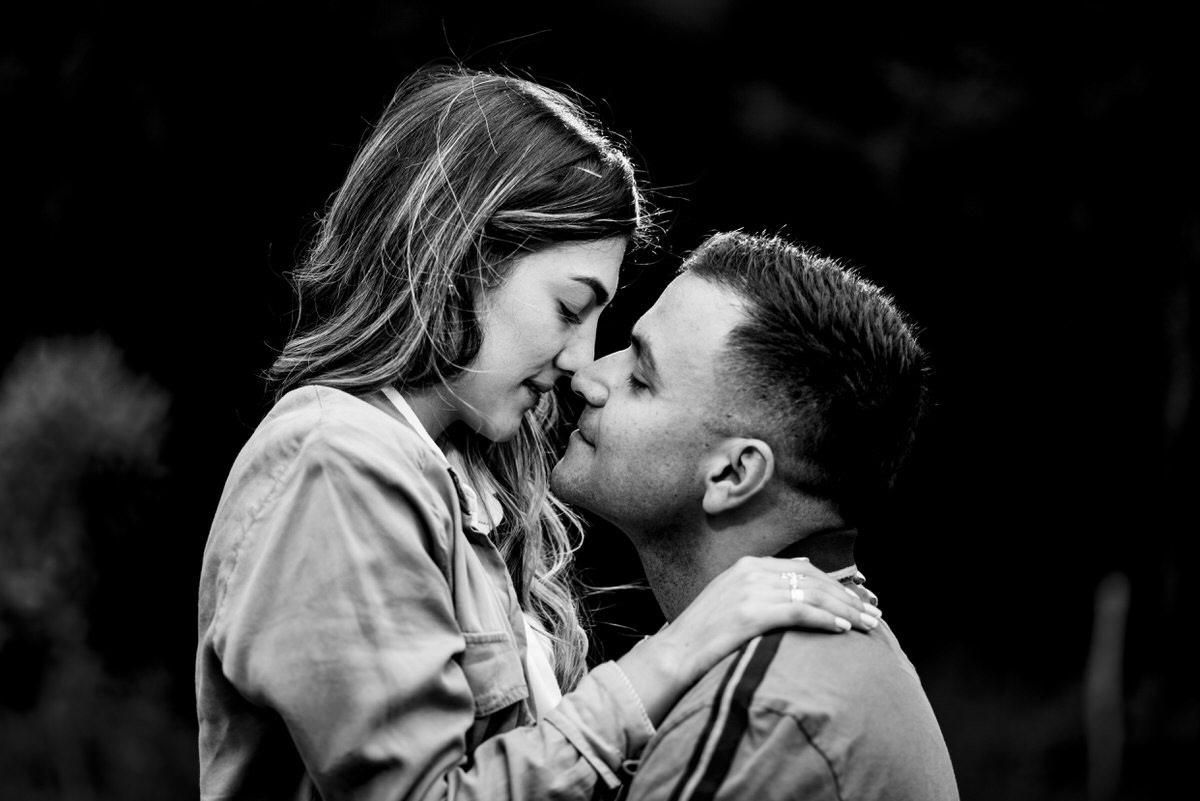 Amor en la sesión preboda de Maire & Sebas