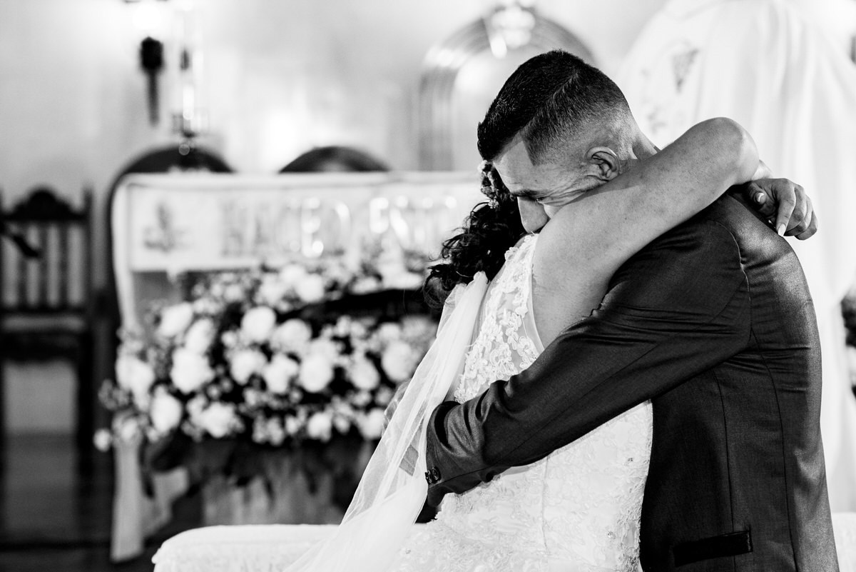 Bode de Paula & Juan Diego entre abrazods