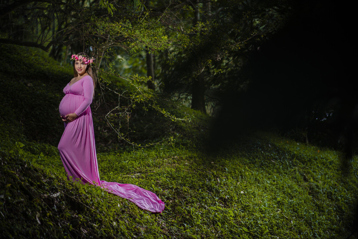 Angélica en espera de Sofía