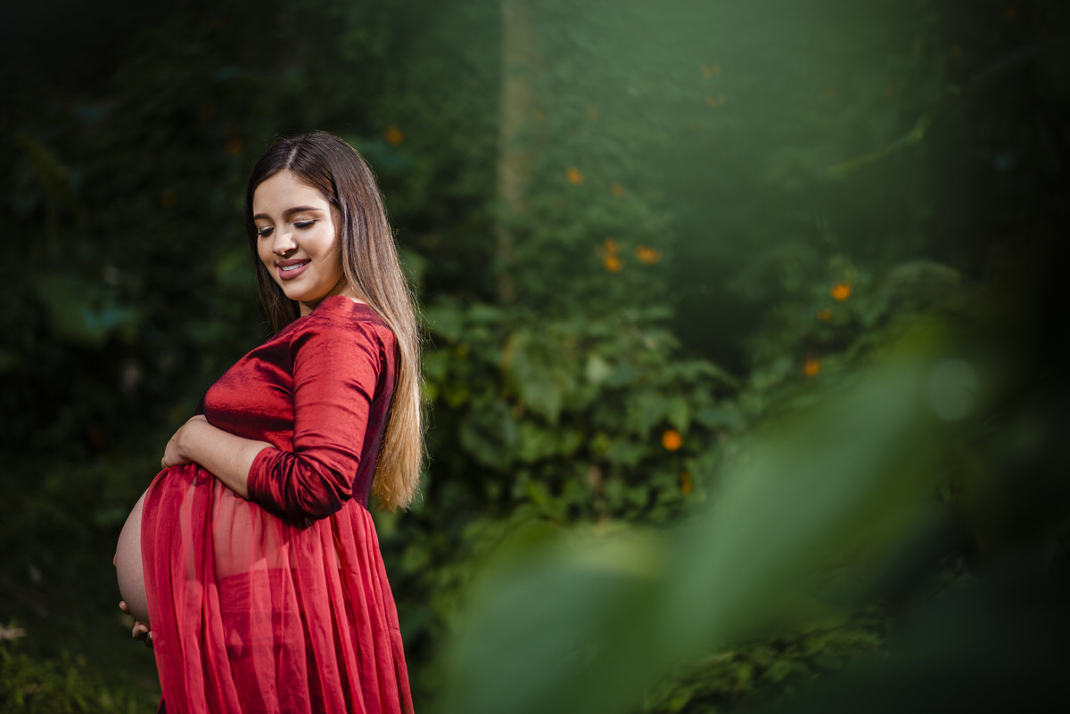 Angélica en espera de Sofía