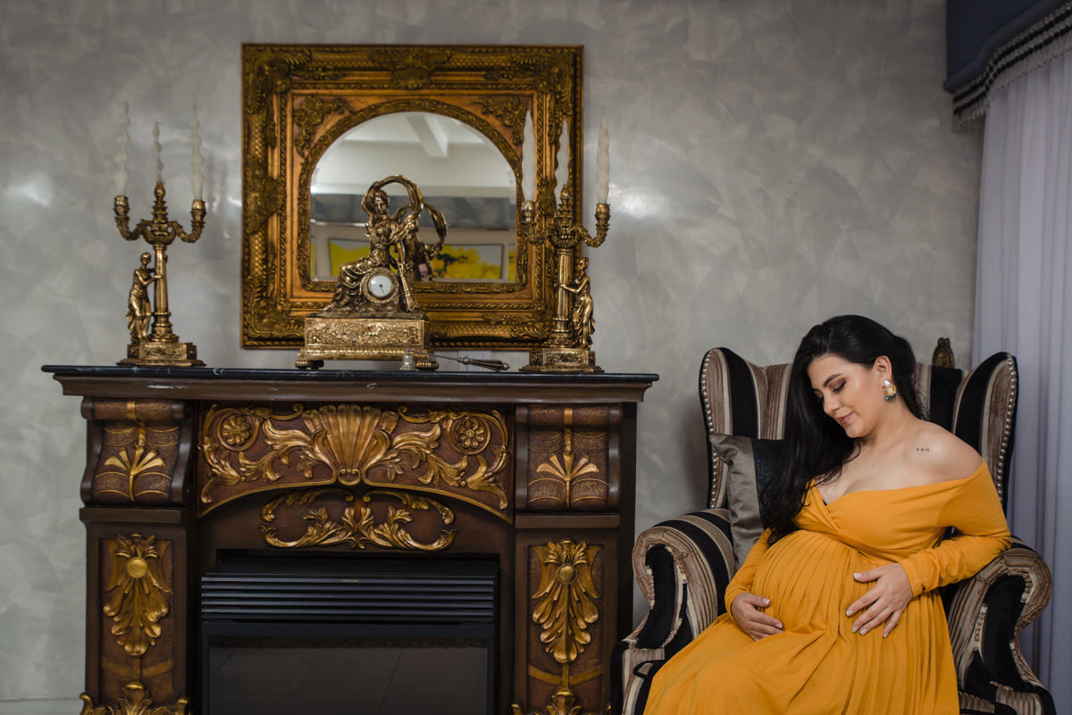 Sesión de maternidad Jennifer en espera de Emily