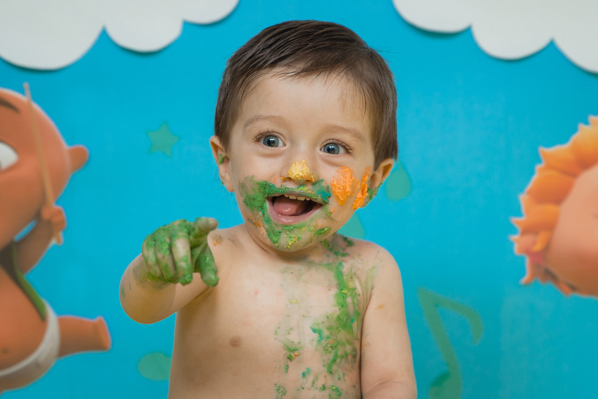 Sesión infantil Smash Cake de Rafael