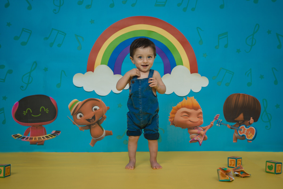 Sesión infantil Smash Cake de Rafael