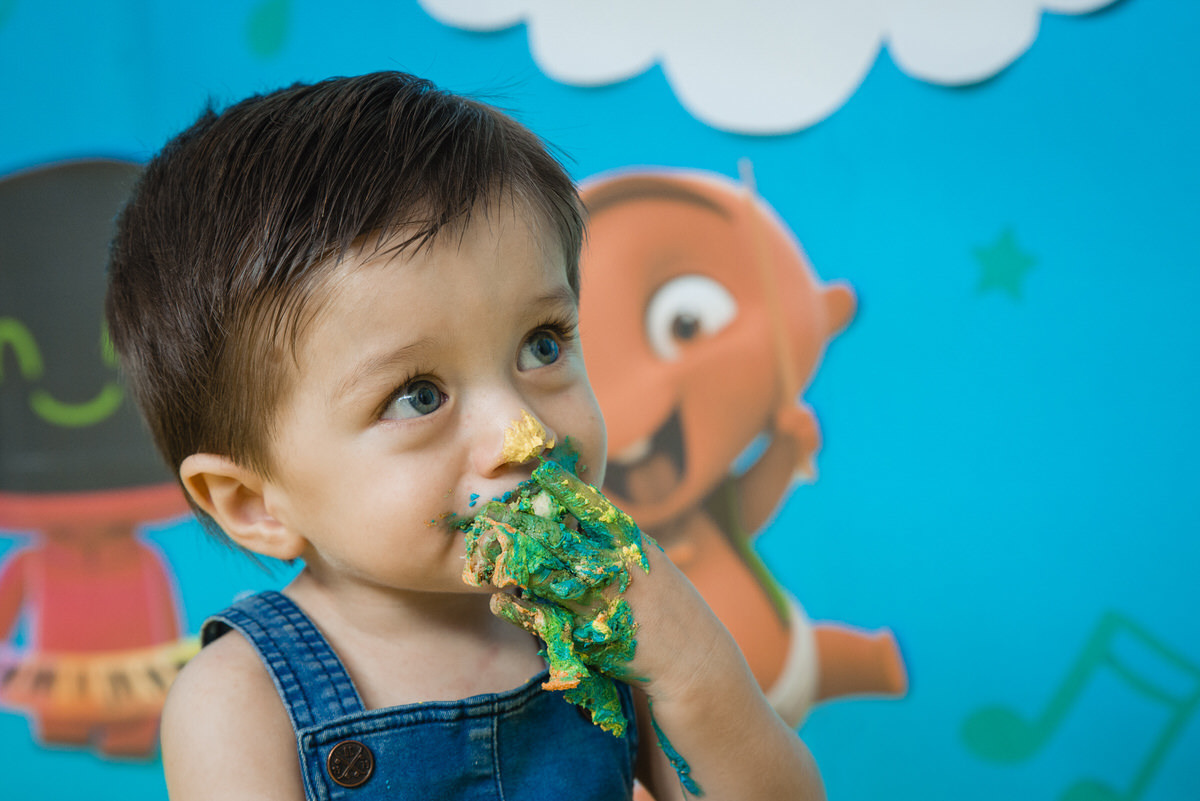 Sesión infantil Smash Cake de Rafael