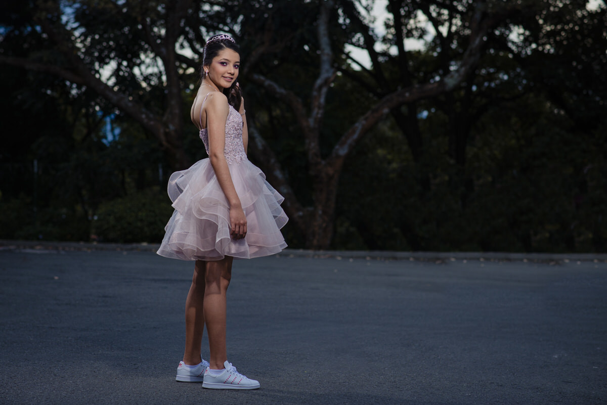 Daniela en sus quince años