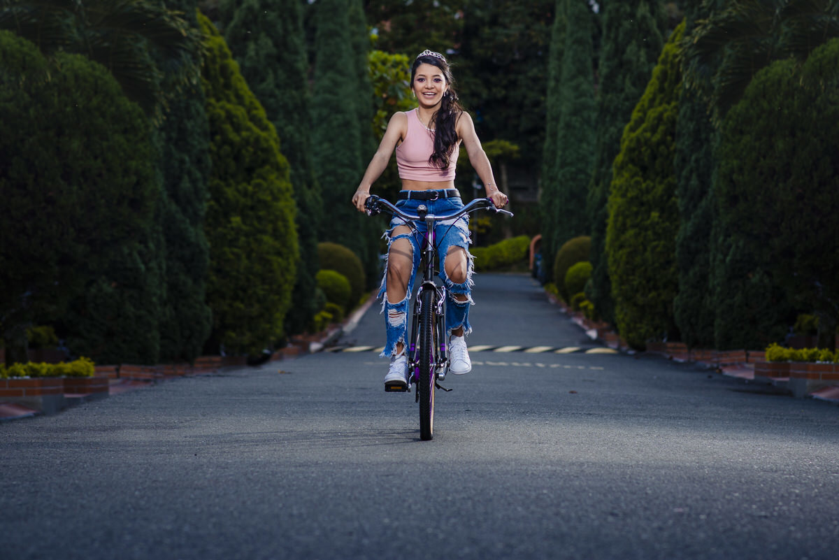 Daniela en sus quince años