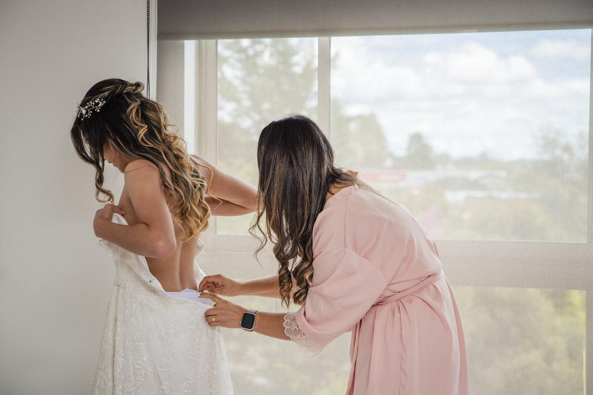 Preparativos en la Boda de Maire & Sebas