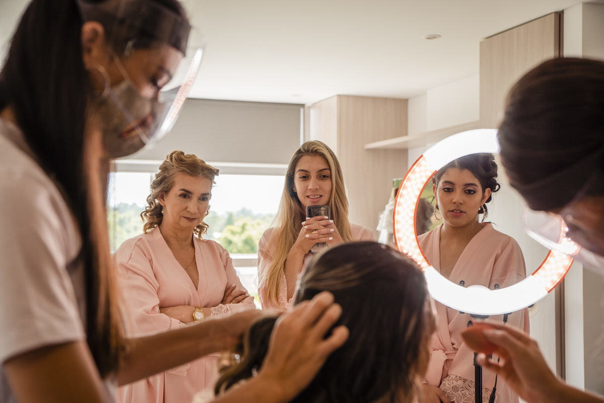 Preparativos en la Boda de Maire & Sebas